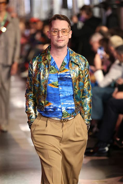 macaulay culkin 2023 gucci